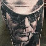 Tattoos - Hunter S Thompson Portrait Tattoo - 137613